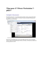Tài liệu Tổng quan về VMware Workstation 7phần 5 pdf