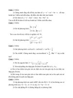 ĐỀ THI THỬ ĐẠI HỌC MÔN TOÁN 8