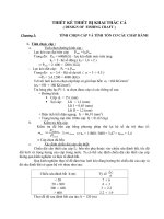 Tài liệu THIẾT KẾ THIẾT BỊ KHAI THÁC CÁ docx