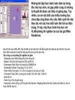 Bài soạn Phần mềm làm thí nghiệm Hóa học