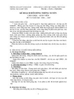 Tài liệu KHBD Giáo viên