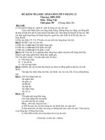 Bài soạn đề thi HSG lớp 5 tháng 12