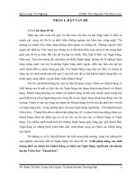 Giải pháp nâng cao chất lượng dịch vụ chăm sóc khách hàng cá nhân tại ngân hàng agribank chi nhánh huyện triệu sơn –thanh hóa 