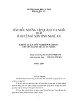 Vận dụng một số phương pháp dạy học tích cực vào giáo dục môi trường qua môn địa lí lớp 11   ban cơ bả 