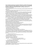 Tài liệu Trình bày lượng giá trị của hàng hóa ppt