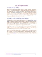 Tài liệu Các khái niệm về tài chính docx