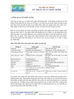 Tài liệu Kỹ thuật xử lý nước ngầm docx