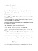 Tài liệu Hack in easy steps pdf