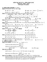 Bài soạn Đề thi HKII khối 10 (2009-2010)