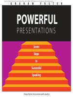 Tài liệu Powerful Presentations: Seven steps to successful Speaking pdf