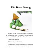 Tài liệu Tiết Đoan Dương doc