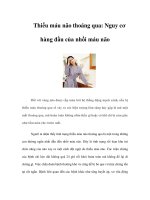 Tài liệu Thiếu máu não thoáng qua: Nguy cơ hàng đầu của nhồi máu não doc