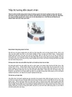 Tài liệu Tiếp thị hướng đến doanh nhân pptx