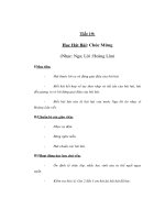 Tài liệu Học Hát Bài: Chúc Mừng (Nhạc: Nga; Lời :Hoàng Lân) pptx