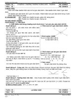 Tài liệu Hình học 7 học kì I