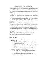 Tài liệu VI ĐIỀU KHIỂN AVR – ATMEGA88 docx