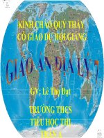 Bài soạn THỰC HÀNH SO SÁNH NỀN KINH TẾ CHÂU PHI