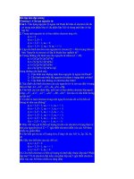 Tài liệu Bài tập cấu tạo chất pptx