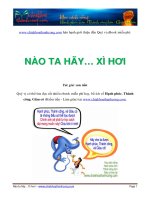 Nào ta hãy… xì hơi!