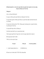 Tài liệu Đổi giấy phép lái xe của nước ngoài cấp cho người nước ngoài cư trú, học tập, công tác dài hạn tại Việt Nam ppt