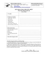 Tài liệu Bản khai thay đổi tên miền thay đổi thông tin liên hệ (Cho cá nhân) pdf