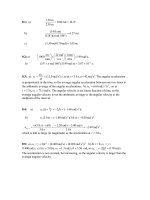 Tài liệu Physics exercises_solution: Chapter 09 pptx