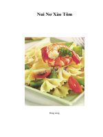 Tài liệu Nui Nơ Xào Tôm doc