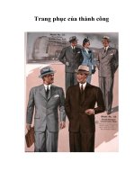 Tài liệu Trang phục của thành công doc