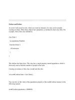 Tài liệu Getters and Setters docx