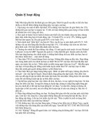 Tài liệu Quản lý hoạt động ppt