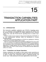 Tài liệu Tín hiệu trong các mạng viễn thông P15 ppt