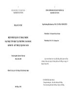 Biện pháp quản lý hoạt động dạy học tin học tại trường cao đẳng kinh tế   kỹ thuật quảng nam 