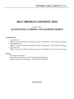 AUTOMATED AVOIDING AND MAPPING ROBOT