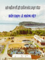 Tài liệu Bài giảng Bùn hoạt tính pdf