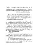 Đặc điểm của 2 loài xylaria feejeensis (berk) fr và xylaria moelleroclavus rogers jn & hemmes mới ghi nhận ở việt nam 