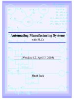 Tài liệu Automating Manufacturing Systems with PLCs (P1) pdf