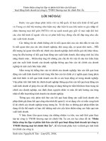 Hoàn thiện công tác lập và phân tích báo cáo kết quả hoạt động kinh doanh tại công ty TNHH thương mại tài chính hải âu sinh 