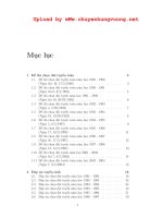 Tài liệu Đề thi và đáp án thi chọn đội tuyển toán P1 ppt