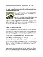 Tài liệu Lãnh đạo trong thời đại thông tin: những nguyên tắc cơ bản docx