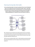 Tài liệu Xây dựng thương hiệu thành phần docx