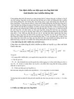 Tài liệu Xác định chiều cao hiệu quả của ống khói khi tính khuếch tán ô nhiễm không khí ppt