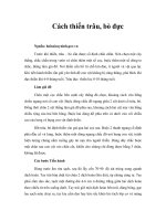 Tài liệu Cách thiến trâu, bò đực doc