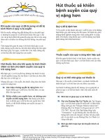 Tài liệu Hút thuốc sẽ khiến bệnh suyễn của quý vị nặng hơn doc