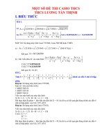 Gián án Đề thi Casio năm 2010-2011