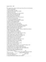 Tài liệu BT on hsg anh 8