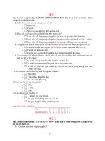 Bài giảng Đề tham kháo