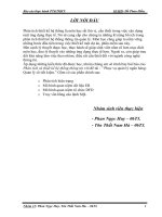 Phân tích và thiết kế hệ thống Phục vụ quản lí Ngân hàng - Quản lí sổ tiết kiệm