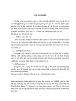 Về tích ba vectơ trong không gian vectơ và ứng dụng 