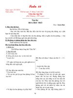 Bài soạn Llop 4 - Tuan 23 - CKT - Tich hop