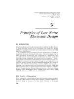 Tài liệu Nguyên tắc phân tích tín hiệu ngẫu nhiên và thiết kế tiếng ồn thấp P9 doc